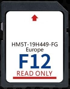 Carte SD Navigation GPS Europe 2024 Compatible avec Ford Sync2 F12 - HM5T-19H449-FG