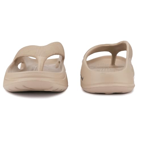 Image of BERSACHE Lightweight Stylish Flip Flop with Sole for Men (Grey)