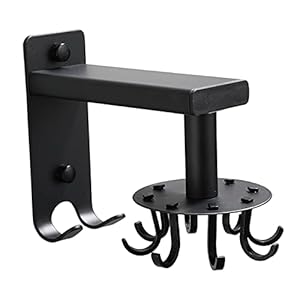 Fenteer Keukengerei houder, keukenaccessoires, wandaccessoires, metaal, draaibare kleerhanger voor de lepel van…