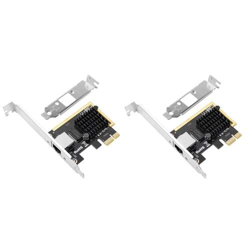 Adaptateur Réseau Gigabit 2,5 Gbit/S Carte Contrôleur LAN RJ45 PCI-E 2X