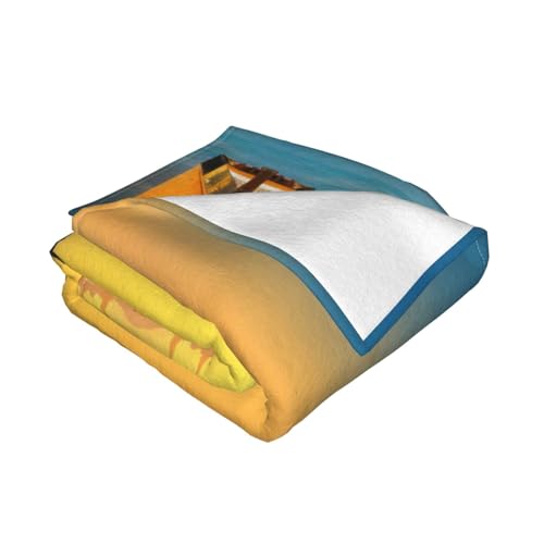 Couverture en flanelle Barcelone 203x152 cm pour lit et canapé - 3