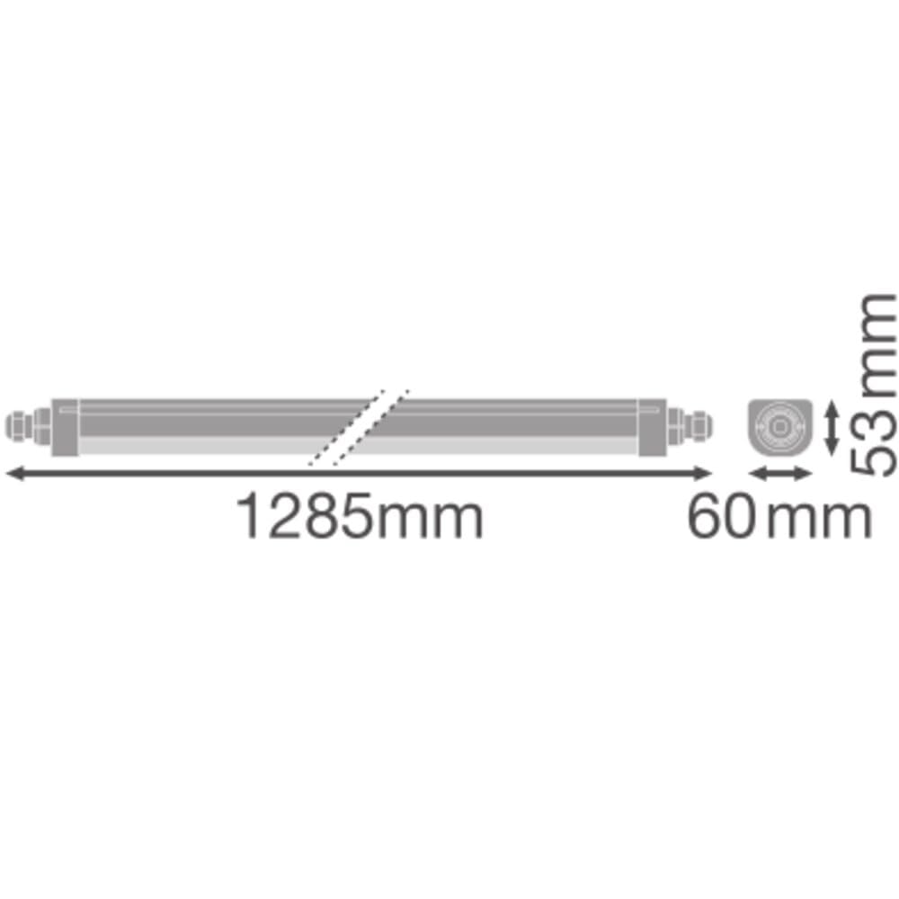 Ledvance LED Feuchtraumleuchte 33W 3960lm - 840 Kaltweiß | 120cm