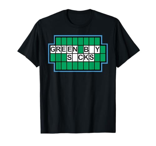 Green Bay Sucks T-Shirt - I Hate Green Bay Tee Shirt T-Shirt