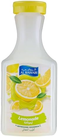 Al Rawabi Lemonade Juice No Added Sugar 1.5Litre