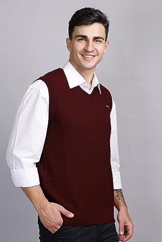 Image of GODFREY Half Sweater for Man Winter Pullover - Sleeveless Men Sweaters