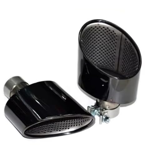 RS3用 RS4用 RS5用 RS6用 S3用 S4用 S5用 S6用 車用排気管排気チップ 車用ダブルインナーマフラーチップノズル 車のテール排気管(Style 2)