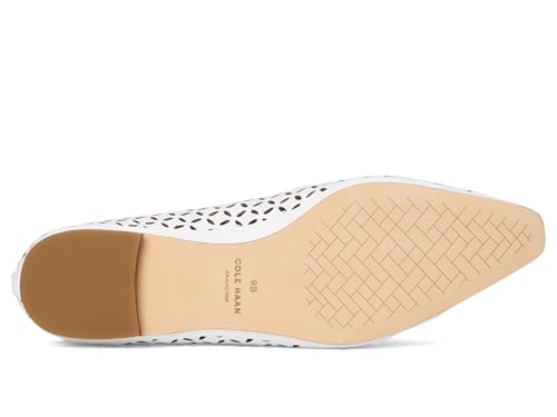 Cole Haan Cole Haan Women's Chantal Loafer, White Perforated LTR, 6 Medium
