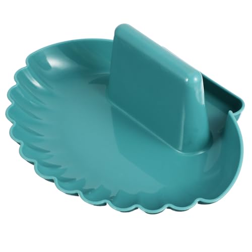 Toyvian Multi-Function Kitchen Pot Lid Holder with Spoon and Chopstick Organizer Heat-Resistant Countertop Rack for Utensils and Lid Storage Practical Household Kitchen Sundries Stand in