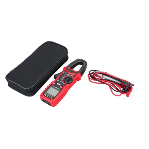 GVDA Pinza Amperimétrica Digital AC DC Corriente NCV Multímetro True RMS Capacitancia Ohm Hz Temperatura Voltaje Tester (GD112C) miniatura 6