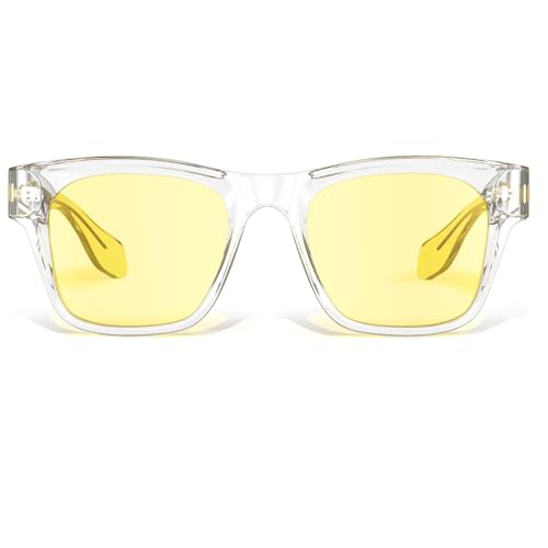 Image of VISOONE Gamer Glasses Professional Blue Light Filter with Anti-Fatigue and Anti-Glare Stylish for Men and Women BONA