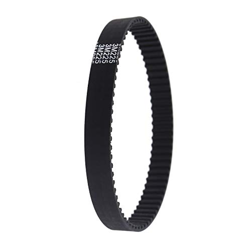 YINETTECH 2x HTD-3M-225 Gummi-Hobelriemen für PHO 15-82/PHO 16-82/PHO 20-82 9mm für Elektrohobel Ersatz-Antriebsriemen 75 Zähne