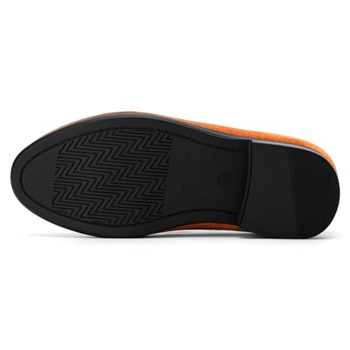 Image of Meijiana Boys' Formal Dress Slip-On Loafers - Tuxedo Shoe for Baby Dress Shoes