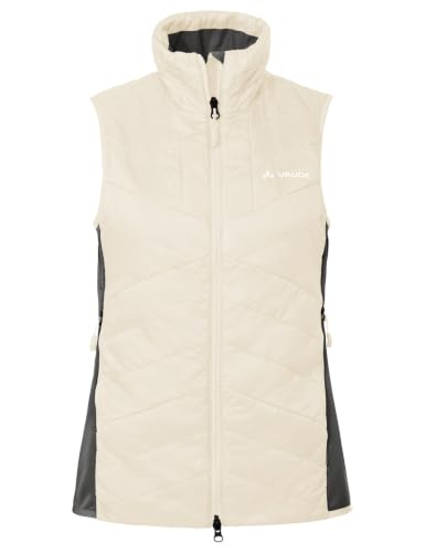 VAUDE Sesvenna Vest IV für Damen, wasserabweisend, warm, ecru, 36 – Ansicht 1
