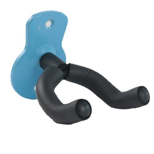 XSQKUYN Violin Parts and Accessories Universal Wall Mount for Musical Instruments Metal Violin Professional Hook(Sky Blue)