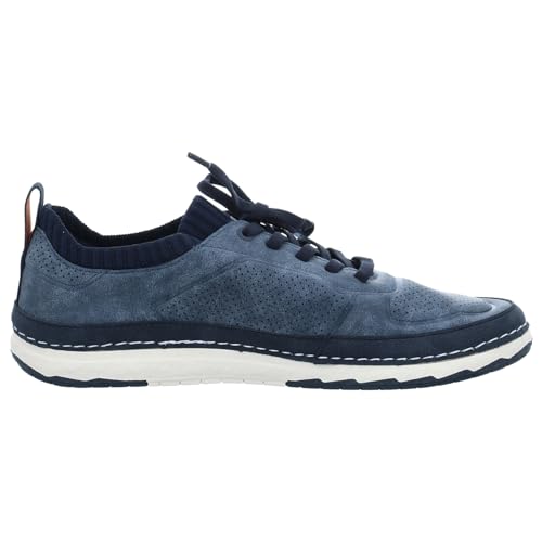 Image of Bugatti Vanadium Blue Mens Low Top Sneakers - UK 8