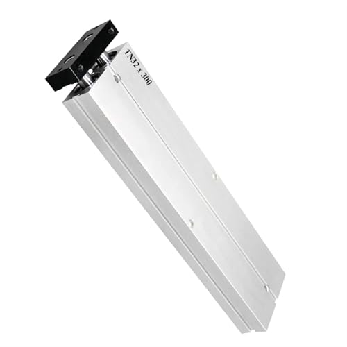 Cilindro de doble vástago TN10 neumático compacto de aluminio con carrera de 10 mm 6