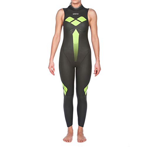 Arena Triwetsuit Sleeveless Wetsuit, Black, Medium