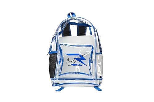 Image of Nike 3 Brand Clear Backpack - Royal Blue - One size (23L)