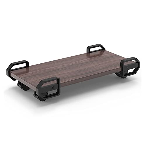 Soporte para CPU con ruedas para computadora, carrito móvil para torre de PC, soporte rodante para computadora miniatura 1
