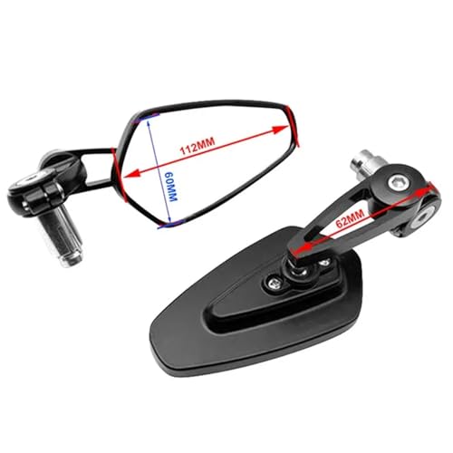 Espejo moto lateral retrovisor extremo manillar Tmax Xmax R6 R1 MT 2