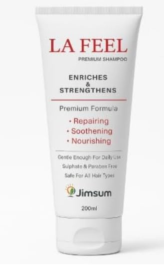 LA FEEL Shampoo, Sulphate & Paraben Free, Gentle Hair Cleanser, Nourishing Daily Shampoo for Dry, Damaged & Normal Hair, Men & Women, 200 ml-image-30