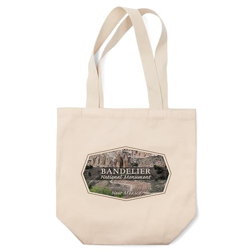 Lantern Press Bandelier National Monument, New Mexico, Canyon Overview, Photography