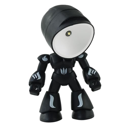 TOYMYTOY 萌?ロボットナイトライト 調光可能デスクライト 目に優しい 部屋照明 寝室装飾用ユニークテーブルランプ