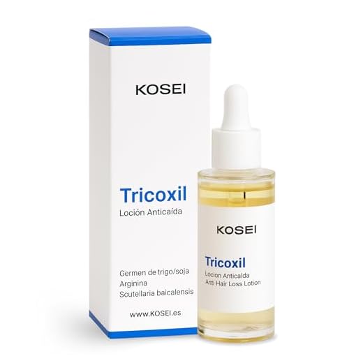 KOSEI TRICOXIL | Alternativa Natural al Minoxidil | Loción Anticaida del Cabello Mujer y Hombre | Ayuda a Crecer el Pelo | Sin Sulfatos ni Parabenos | Contiene Scutellaria Baicalensis