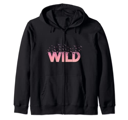 Photo de Vintage Stay Wild Naughty Wild Perfect Youth Word of the the Sweat à Capuche