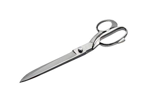 Szco Supplies 12 Professional Heavy-Duty Fabric Scissors For Tailoring With Mirror Finished Handle
