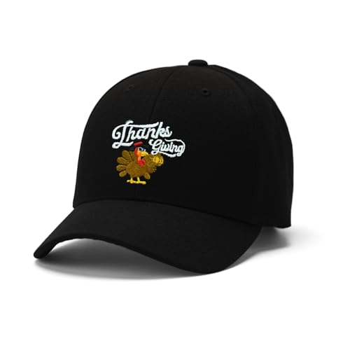 Image of Embroidered Baseball Cap for Women Men Adjustable Baseball Hat Black Baseball Cap Trucker Hat