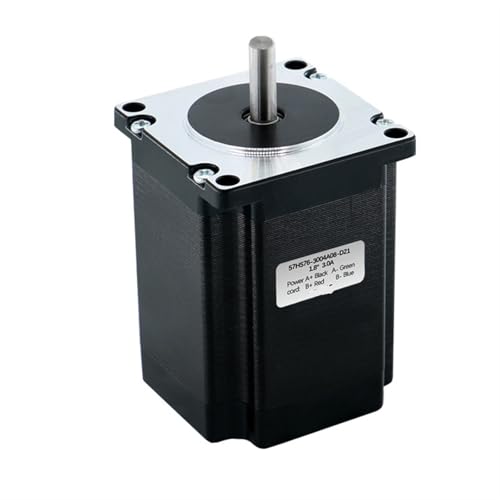 Moteur pas à pas Nema 23 bifilaire à double arbre 2 Nm pour commande CNC