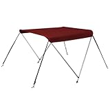 Photo Gallery koqenag tendalino per barca, bimini top per barca, elevata stabilità, impermeabile e parasole, adatto per imbarcazioni con scafo rigido(130-150cm/51.2-59in) Photo Gallery koqenag tendalino per barca, bimini top per barca, elevata stabilità, impermeabile e parasole, adatto per imbarcazioni con scafo rigido(130-150cm/51.2-59in)