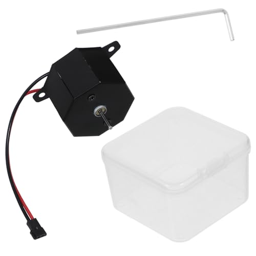 ibasenice Ventilador de Calor para Estufa de leña Refuerzo del Ventilador de ventilación Salida de Calor de Aire Ventilador de Tubo de Estufa electrico Extractor de Aire Planchar Black