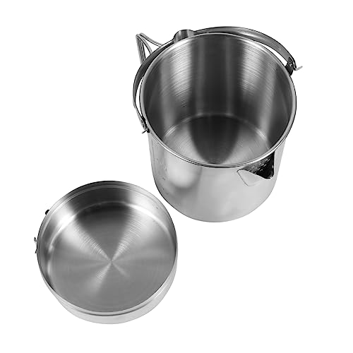 Ustensile de cuisine pour extérieur en acier inoxydable pour camping et randonnée