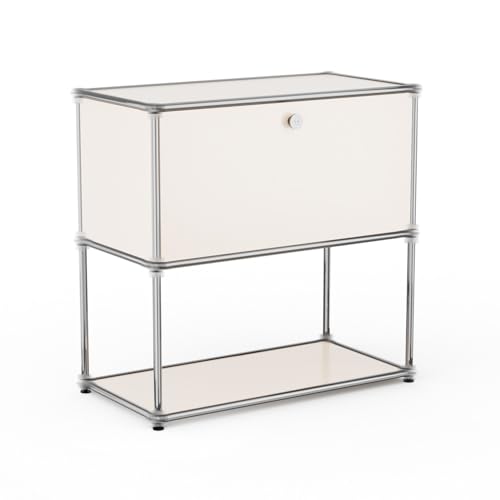 ARVORA Modern Storage Cabinet White D Versatile Free-Standing Organizer for