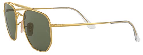 Ray-Ban RB3648 Marshal Unisex Metal Sunglasses Gold 001-54mm3