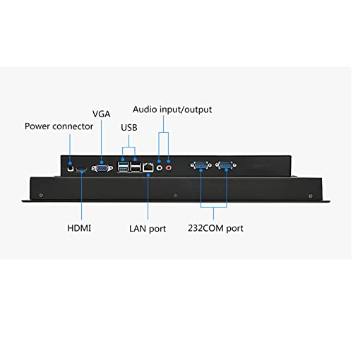 Image of 12.1 Inch Resistive Touch Screen CNC Computers Embedded Installation Win10 Pro(4GB RAM 256GB SSD, Core i7-3540M)