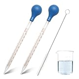 Photo Gallery 2 pezzi contagocce di vetro,10 ml pipette contagocce graduata con pallina in gomma,contagocce con pennello,contagocce riutilizzabile,vetro pipette per laboratorio,medicina,alimenti,ricerca e scuola Photo Gallery 2 pezzi contagocce di vetro,10 ml pipette contagocce graduata con pallina in gomma,contagocce con pennello,contagocce riutilizzabile,vetro pipette per laboratorio,medicina,alimenti,ricerca e scuola