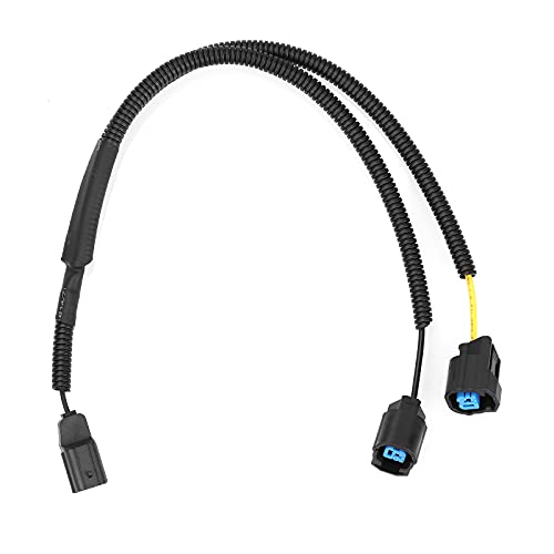 Car Horn Adapter Wiring Harness 1 to 2 Horn Adapter Connector Y Type Horn Special Plug Wiring Kit Compatible with Honda (-2016) / Acura Car Truck Horn Plug and Play. (Single pin Plug)