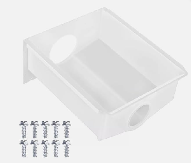 W10670845 WPW10670845 2196091 Refrigerator Ice Bucket Replacement for Whirlpool OEM, W10503278 AP6022400