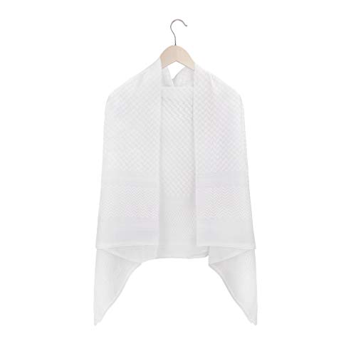 Image of PURFUN Men's Large Arab Shemagh Headscarf Muslim Headcover Shawl Keffiyeh Arabic Scarf