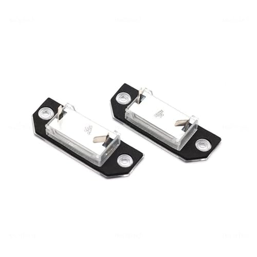 Iluminación LED blanca de matrícula para Ford Focus 2003-2008 acabado duradero de alta densidad