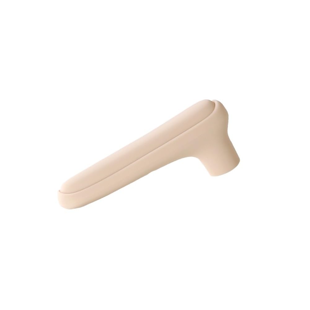 TIANSHENGQI Silicone Door Knob Covers Anti Collision Padding and Window Security Handle Sleeves for Home(Beige)