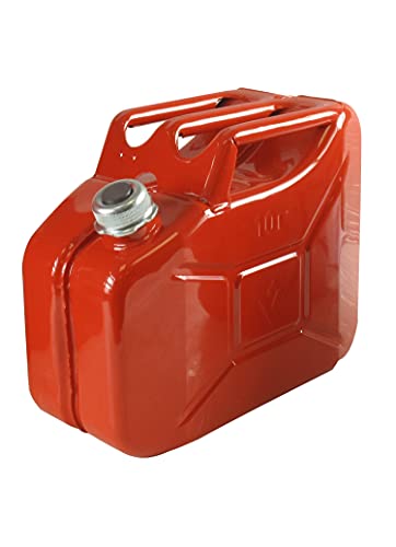 Greenstar - Jerrican 10L - Jerrican Métal - Verrouillage à Vis - Traitement Intérieur Antirouille - Norme UN Transport de Matières Dangereuses