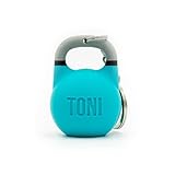 WOD3D Llavero KETTLEBELL DE COMPETICIÓN PERSONALIZADO - CrossFit & Fitness - Nombre o Frase Grabada - Regalo Original Deportistas