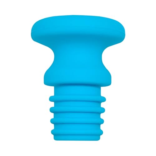 Celuicion Tapón de silicona para botellas de vino, tapas de cierre, cierre flexible y decorativo para champán, refrescos, ideas de regalo, accesorios de bar para mujeres