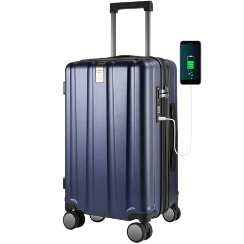 KROSER Hardside Expandable Carry On Luggage with Spinner Wheels &...