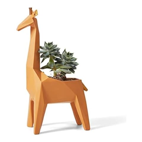 HAUCOZE Giraffe Planter Sculpture Cover