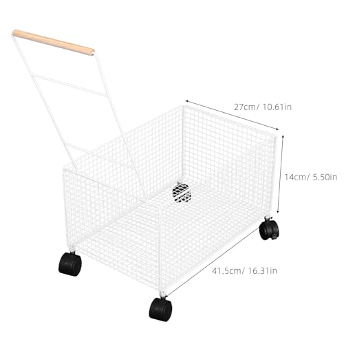 Panier à linge à roulettes idéal pour transporter le linge sans effort - 8